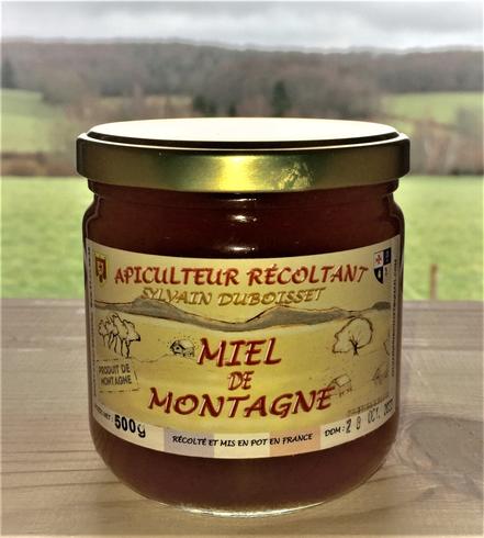 Miel de montagne été 500g