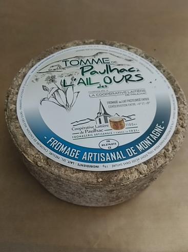 Tomme à l'ail des ours