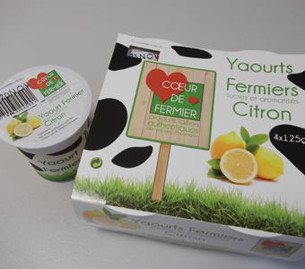 Yaourt citron Banson par 4