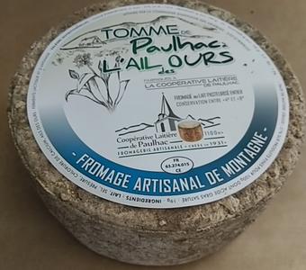 Tomme à l'ail des ours